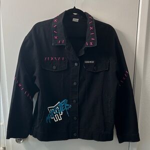 Monster High Black Jacket with Pink and Blue Details